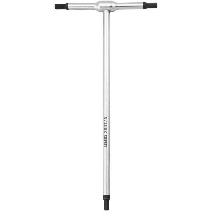 Usag - Chiave a t l. 150mm con maschio esagonale