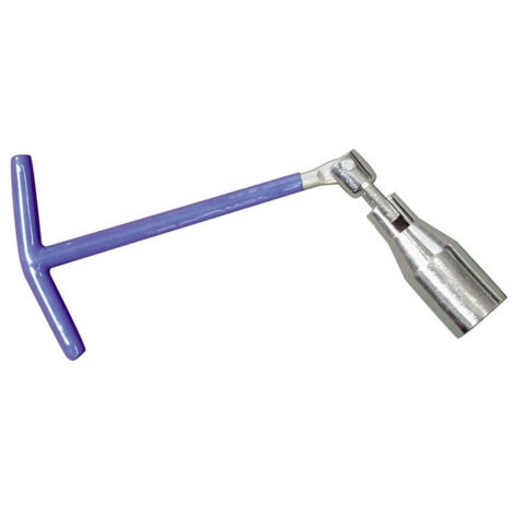 Chiave a t per candele 16 mm 2 snodi