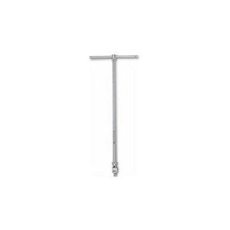CHIAVE A T SNODATA SNODO LUNGA ATTACCO X CHIAVI A BUSSOLA 1/4"-3/8"-1/2" MUNDIAL, "1/4"(L:395mm)"