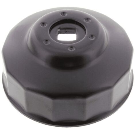 CHIAVE A TAZZA COPPA SMONTAGGIO SMONTA FILTRO OLIO MOTO 76mm 12 LATI ANGOLI 091x