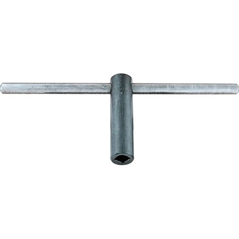 Chiave a tubo quadro DIN 904 misura 5mm L.60mm perno 160x6mm AMF