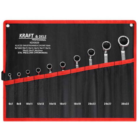 CHIAVE AD ANELLO DOPPIO 10 pz KD10929