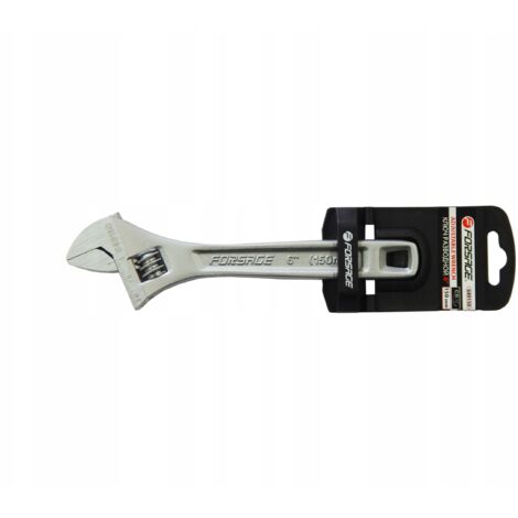 CHIAVE APERTA REGOLABILE CROMATA 10''-250 MM