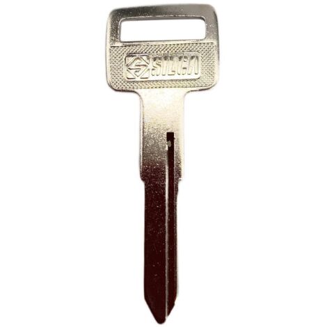 CHIAVE AUTO KOMATSU KOM1 SILCA - OTTONE NICHELATO - 5 pezzi