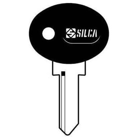 CHIAVE AUTO MOTO GUZZI PIAGGIO MM1P SILCA - ACCIAIO NICHELATO - 5 pezzi