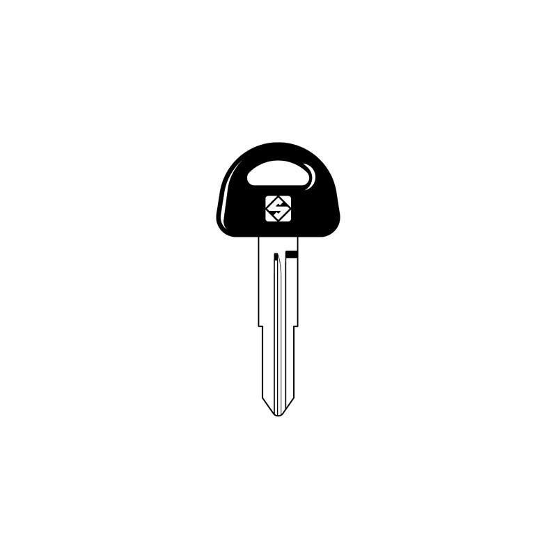 Silca - chiave auto suzuki SZ11P ottone nichelato