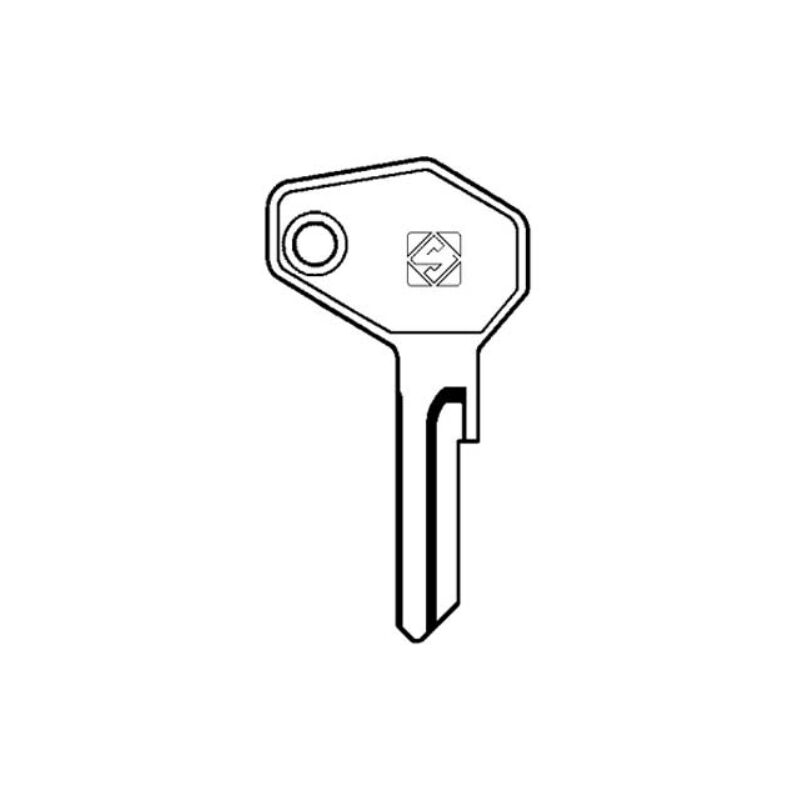 Silca - Chiave auto zadi cagiva zd7 acciaio