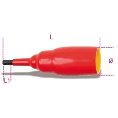 Chiave bussola maschio esagonale isolata 1000v 1/2 beta 920mq/pe - 8