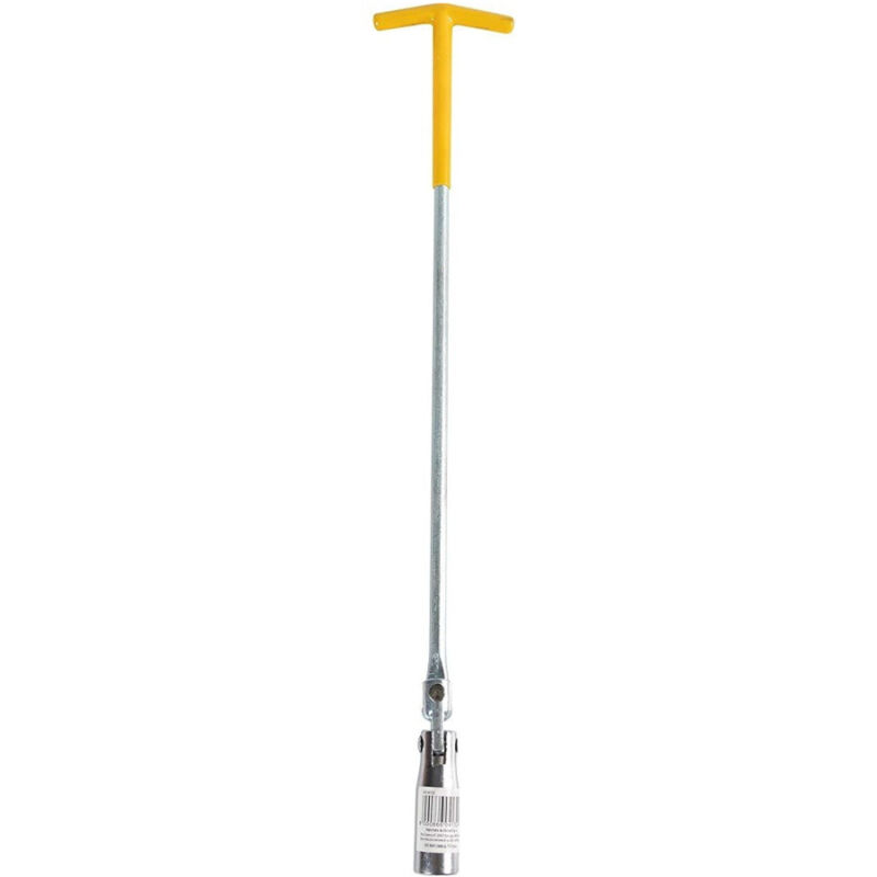 Image of Trade Shop - key candela snodata 50CM diametro 16 mm maintenance auto impugnatura gommata -