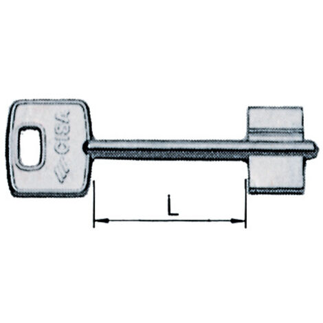 CHIAVE CISA ART 00100.00.1 TESTA FERRO