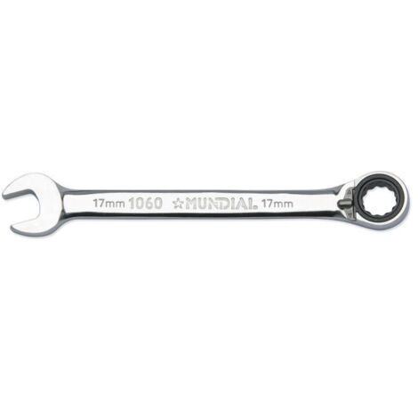Chiave combinata a cricchetto mundial 17 mm