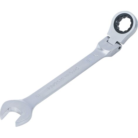 Chiave combinata a cricchetto  regolabile  19 mm