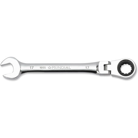 CHIAVE COMBINATA A CRICCHETTO SNODATA 8-19 mm CHIAVI COMBINATE MUNDIAL, "11mm"