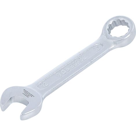 Chiave combinata anello-forchetta, extra corta  12 mm