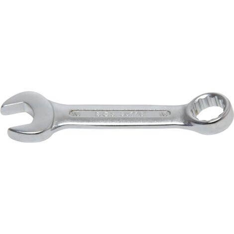 Chiave combinata anello-forchetta, extra corta  16 mm