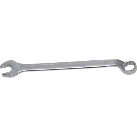 Chiave combinata anello-forchetta, piegata  17 mm