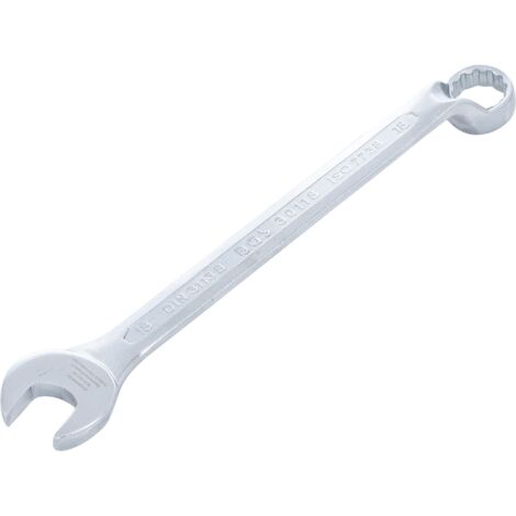 Chiave combinata anello-forchetta, piegata  18 mm