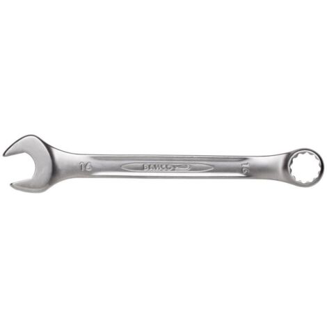 Chiave combinata Bahco 111m-17 angolo 15° acciaio cromo