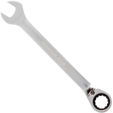 Chiave combinata con cricchetto 19 mm. DIN 3113