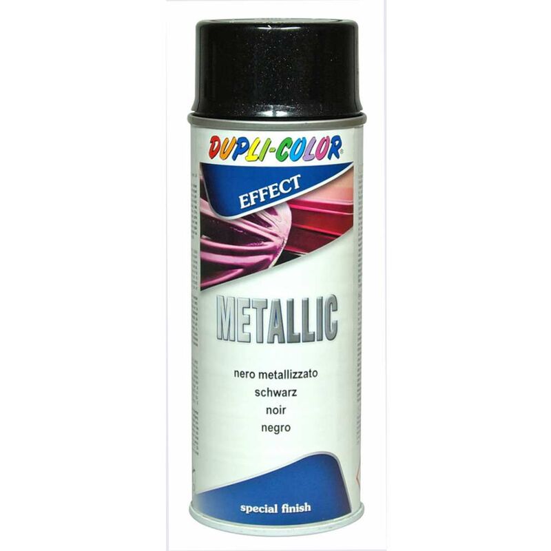 Motip Dupli Vernice Spray - Nero Metallizzato - 400 ml
