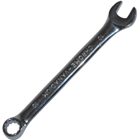 Chiave combinata corpo acciaio forchetta e stella fissa 10mm 10x10 valex 1460729