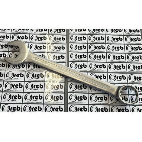 CHIAVE COMBINATA CROMATA 41MM  TESTA LUCIDA DIN 3113 CR-V Klass 45141