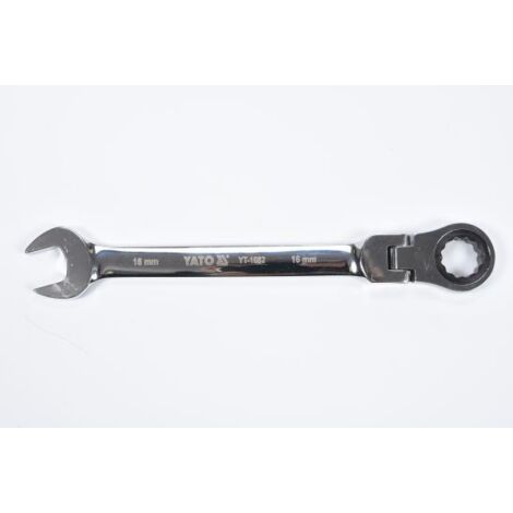 CHIAVE COMBINATA DA 16 MM CON CRICCHETTO E GIUNTO