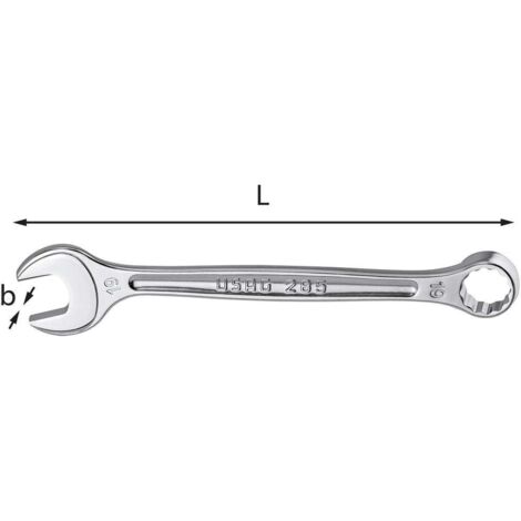 Chiave Combinata - Serie 285 - Misure: 12 mm