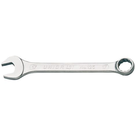Chiave combinata Unior 125-1 acciaio cromo vanadio 170 mm