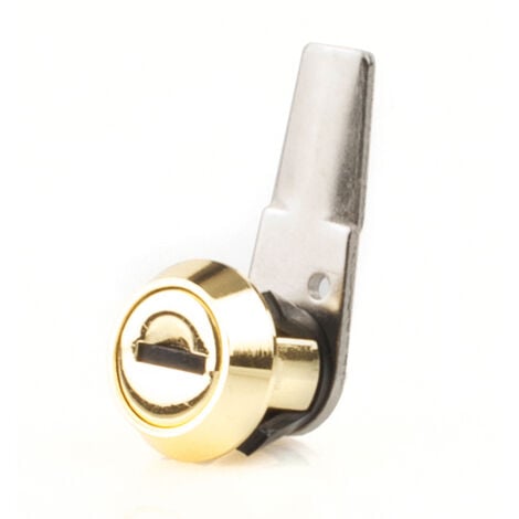 Serratura A Camme 16 Mm Per Cassette Lettere - Con 4 Chiavi E 5 Piastre, Lega Zinco Cromata - Foto 6