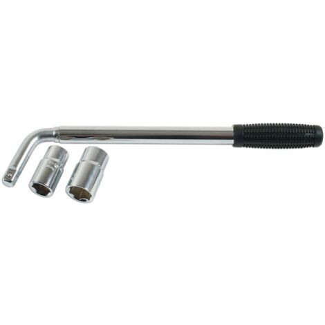 CHIAVE DI RIMOZIONE RUOTA TELESCOPICA CON UTENSILE LASER A CALOTTA DA 17-19-21-23 mm