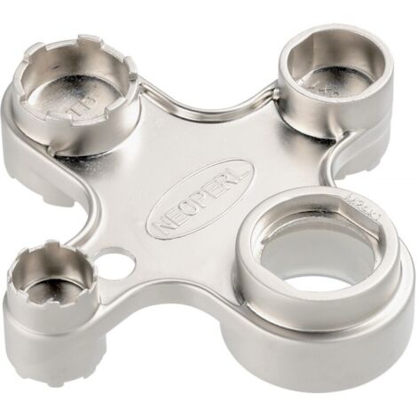 NEOPERL AG Chiave universale nichelata per montaggio aeratori