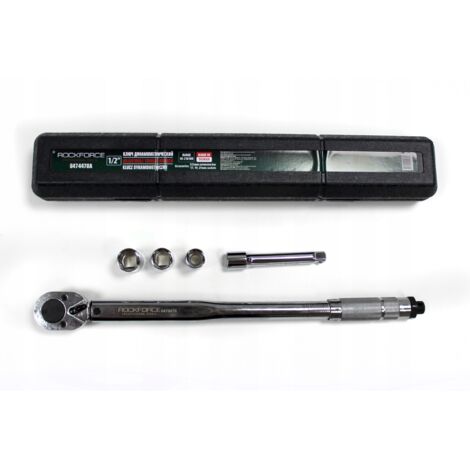 CHIAVE DINAMOMETRICA 1/2" 40-210Nm + BUSSOLE