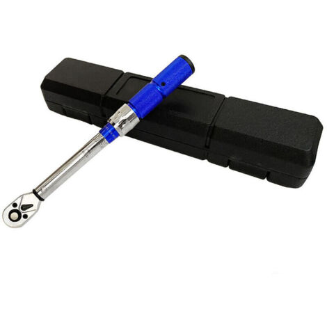 Chiave dinamometrica preimpostata da 1/4 di pollice da 2-24 Nm, chiave dinamometrica a sgancio rapido, mini chiave dinamometrica regolabile, portatile, per riparazioni domestiche, di biciclette e auto