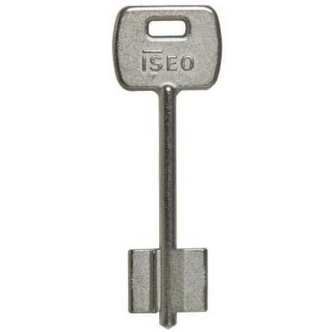 CHIAVE DOPPIA MAPPA ISEO 990802 ORIGINALE - X 661/663 OTTONE NICHELATO - 5 pezzi