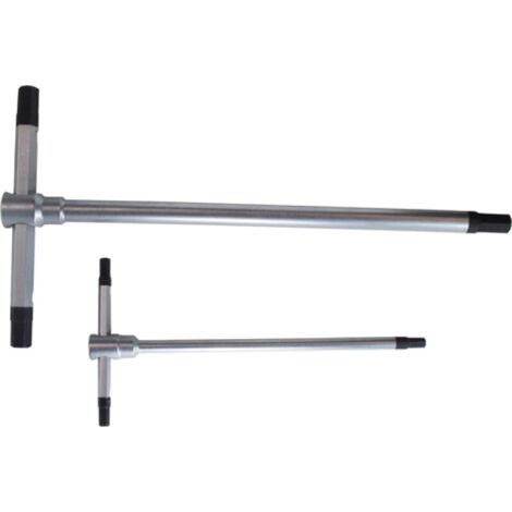 CHIAVE ESAGONALE a T MAURER PLUS 2,5 mm con 3 ESTREMITA' 142 mm