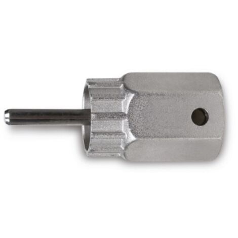 Chiave estrattore per ruote libere Shimano® a cassetta con perno di guidanichelata art 3984/3