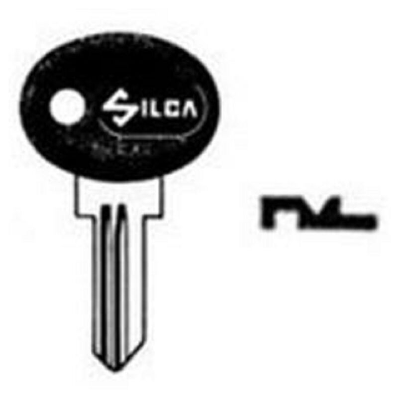 Chiave grezza auto-moto testa plastica safe MM1P