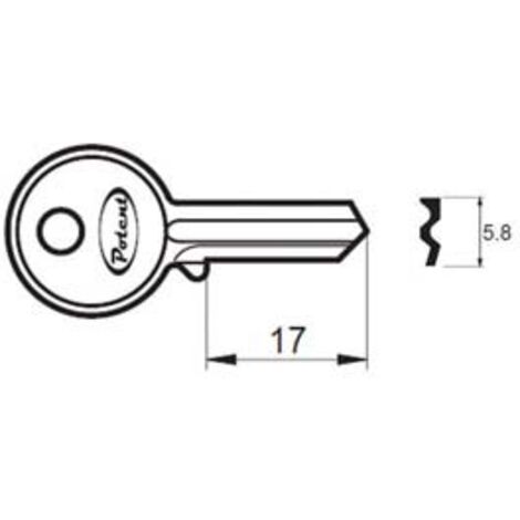 CHIAVE GREZZA K2725 R1 - 10 pezzi POTENT