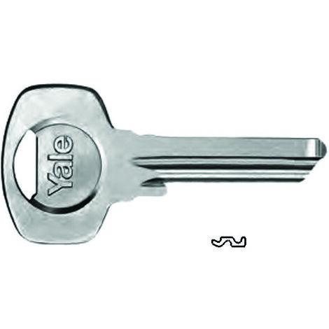 Chiave grezza yale 1008 - 5 spine dx, mm.27,15 (01008000b084000)