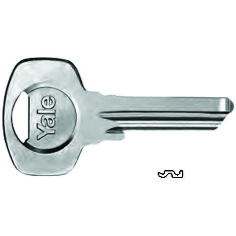 Chiave grezza yale 1009 - 4 spine dx - mm.23,65 (01009000b084000)