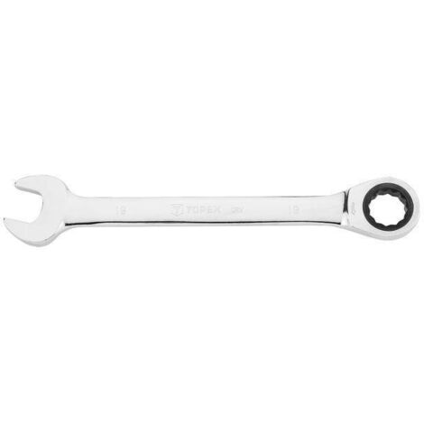 Chiave inglese combinata con cricchetto da 19 mm topex, gto 35d746