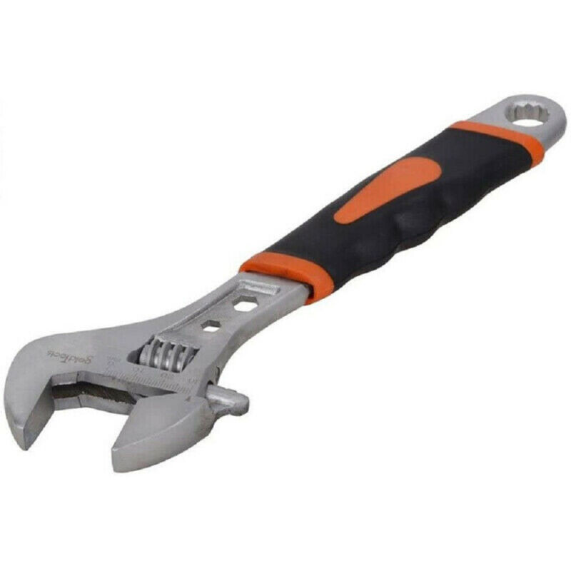 Chiave Inglese Regolabile Fino a 20 Mm In Acciaio Impugnatura Antiscivolo 150 Mm - - Trade Shop Traesio