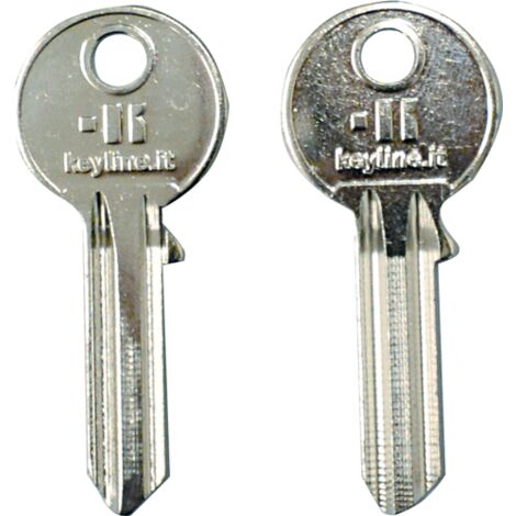 CHIAVE KEYLINE UNIVERSAL UN4D UL052 ACCIAIO