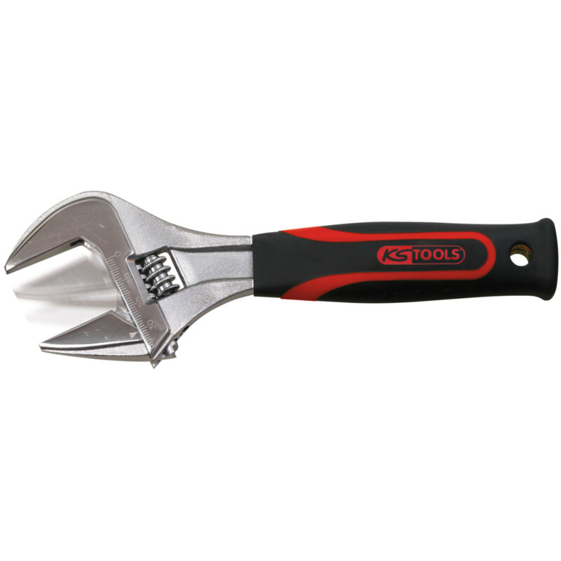 Chiavi inglesi da 8'' - L.36 mm con apertura larga e manico bimateriale