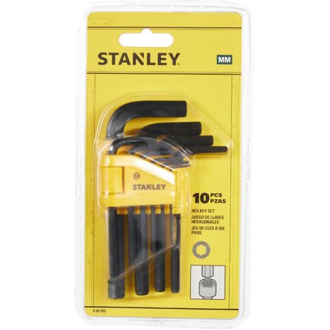Chiave Maschio - Custodia da 10 pezzi - STANLEY, 0-69-253