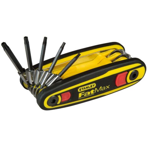 Chiave Maschio - su Support Bloccabile - Maniglia Bimateriale - Set di 8 pezzi - FATMAX - STANLEY, 0-97-552