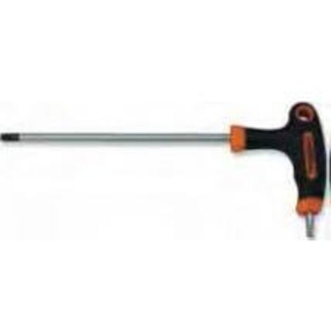 CHIAVE MASCHIO TORX CON IMPUGNATURA A T CON FORO mm. 40