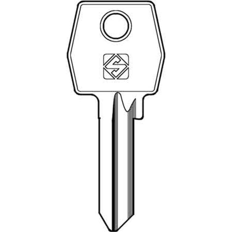 Chiave Ottone Per Cilindro Ab43r - Abus Q.ta 10