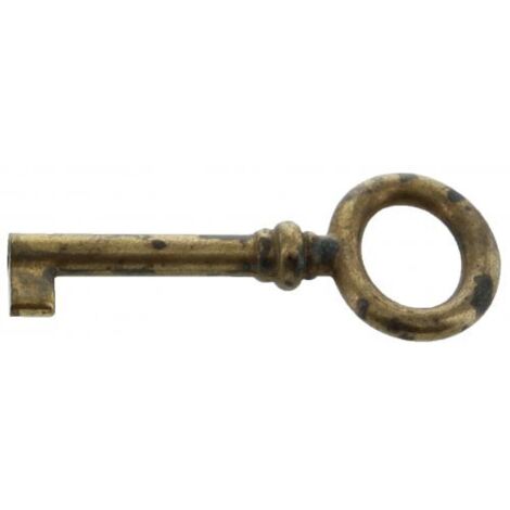 CHIAVE P/MOBILI 33728 29X69 MM OTTONE ANTICATO 25 PZ